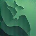A calming abstract image of interlocking geometric shapes, conveying mental peace and balance.